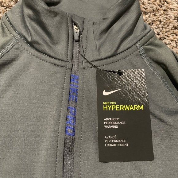 Brand New Womens Nike Pro Running Jacket Hyperwarm - Picture 2 of 6